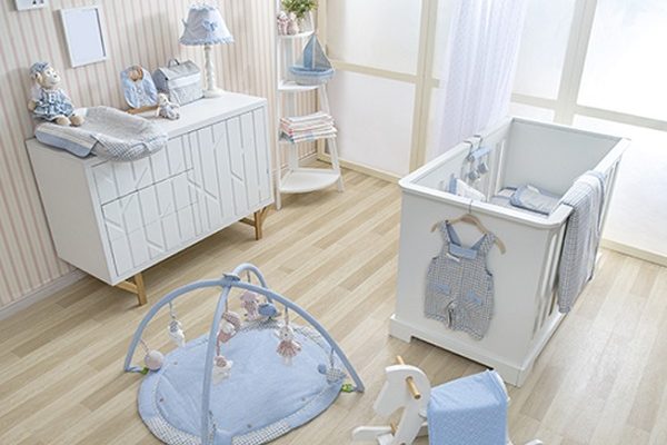 parquet en habitacion bebe